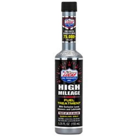 LUCAS OIL 5.25 oz High Mileage Fuel Treatment LU85266